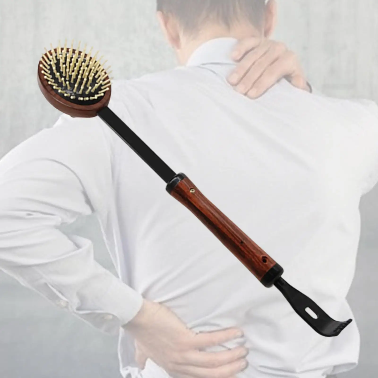 

Massage Hammer Double Ended Handheld Tickle Rake for Household Elderly Neck