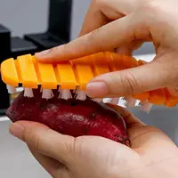 1pc-Multifunctional flexible cleaning brush for fruits and vegetables, kitchen cleaning brush for fruits and vegetables 3