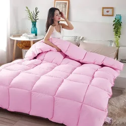 High grade White Goose/Duck Down Comforter Duvet Winter Quilt Blanket Filler with Cotton Cover Thick Twin Full Queen King Size