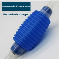 Siphon d'aquarium pour poisson précieux, aspirateur à gravier, nettoyeur de filtre à eau, pompe à siphon, changeur manuel, aspirateur sûr 5