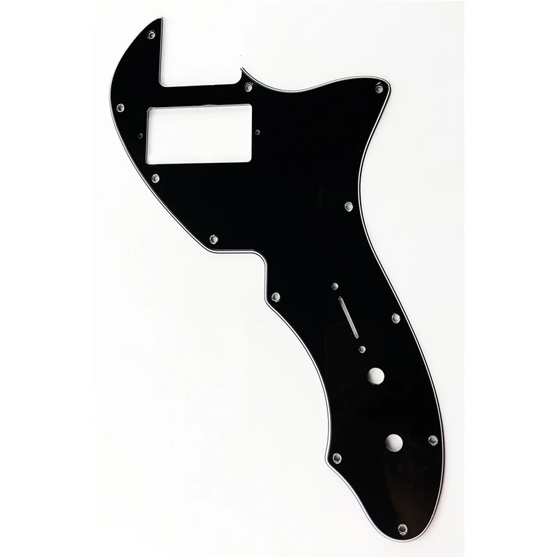 Pleroo Custom Guitar Parts - For Tele 69 Thinline Guitar Pickguard Scratch Plate With PAF Humbucker Multi Color Choice