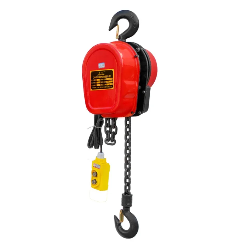 Electric Hoist Ring Chain Hoist, Small Lifting and Lifting, 220 V, 1, 2, 3, 5 Tons, 10 Tons