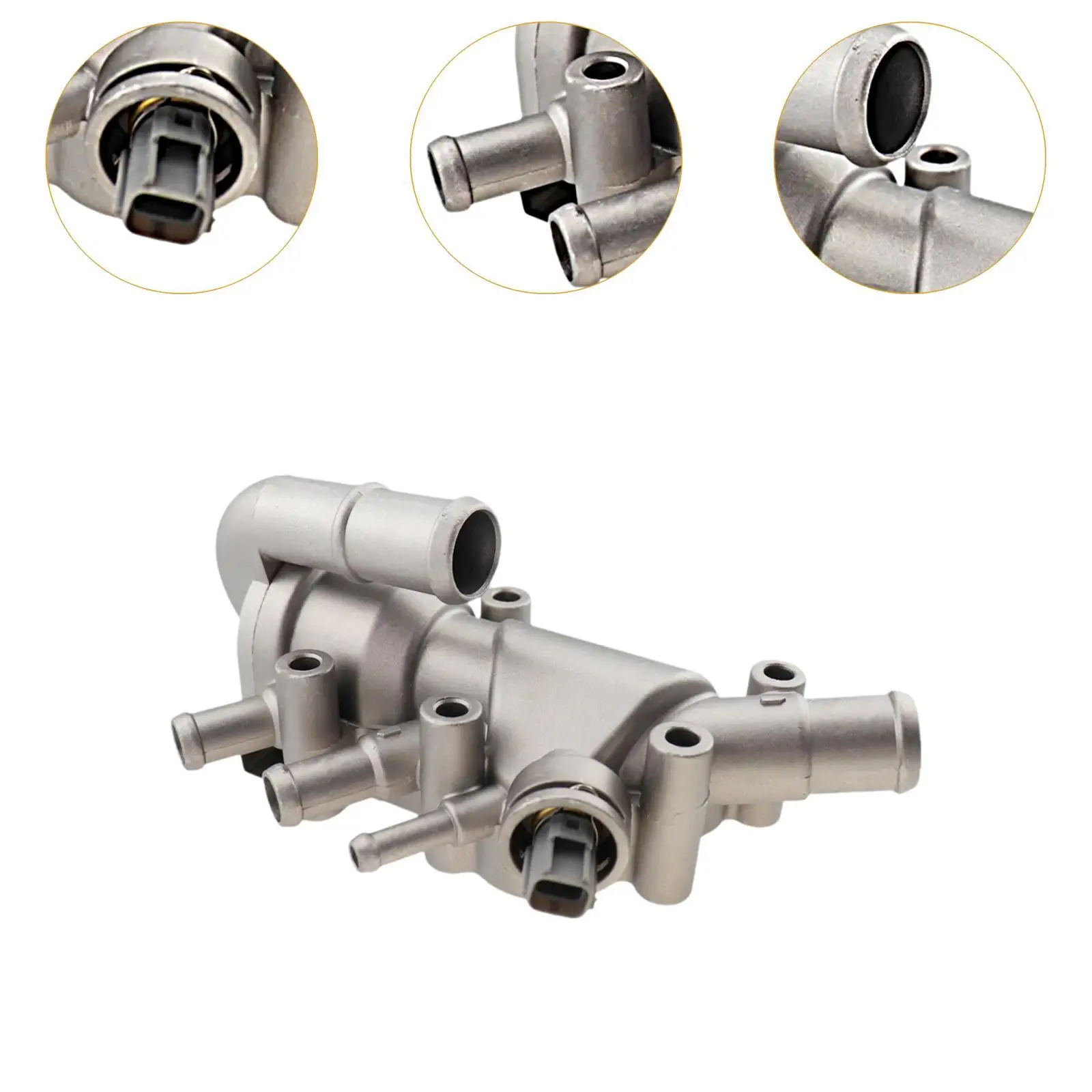 ハウジング付きサーモスタット 車両エンジンスペアパーツ プロフェッショナル交換アセンブリ 2S6G9K478A2B MK5 1.3 Duratec用