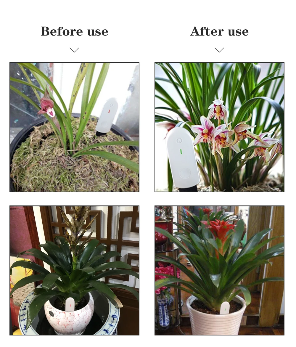 3PCS 접지 저항 토양 pH 미터 3-in-1 미터 물 및 토양용 직접 토양 pH 미터