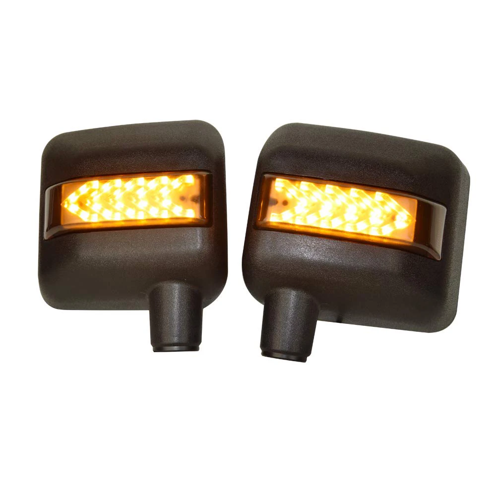 Led Rearview Mirrors With Turn Signal Lights For Jeep Wrangler Jk