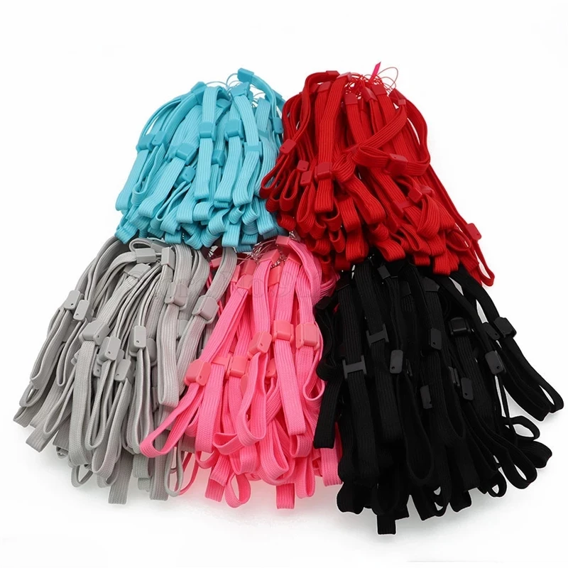

500Pcs Adjustable Wrist Strap Hand Strap Lanyard Rope For Wii WiiU remote controller PS3 move/PSV/3DS Console Phone Hand Rope