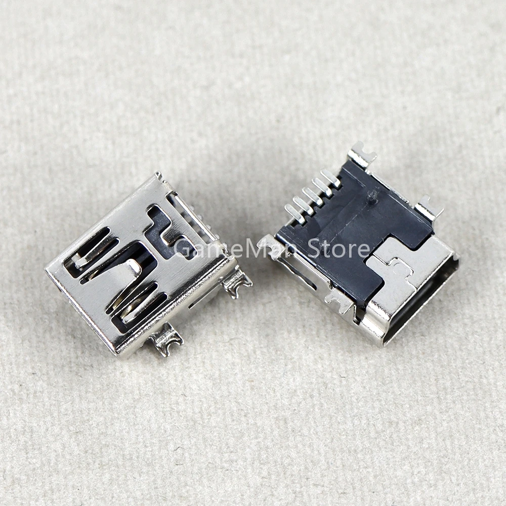 10 Uds para Playstation PS3 controlador inalámbrico Mini puerto de carga USB conector Jack cargador de energía