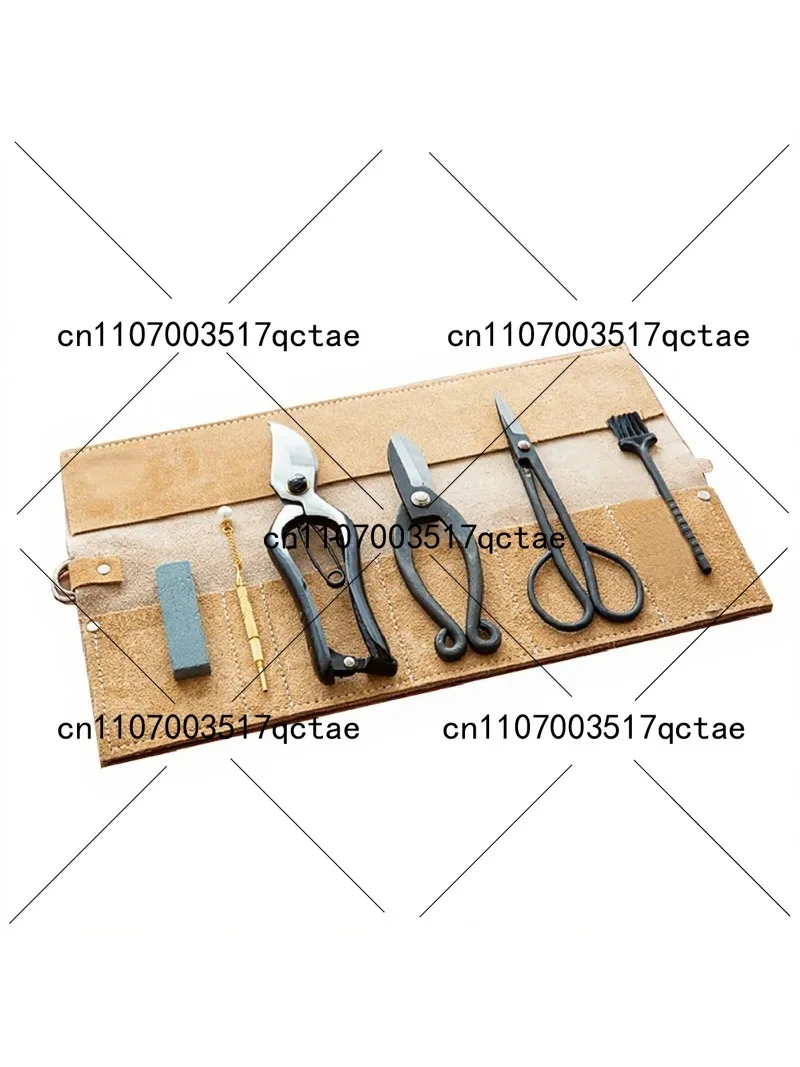 professional-ikebana-flower-arrangement-scissors-set-with-suede-cowhide-bag-floral-design-tool-kit-for-flower-art-crafting