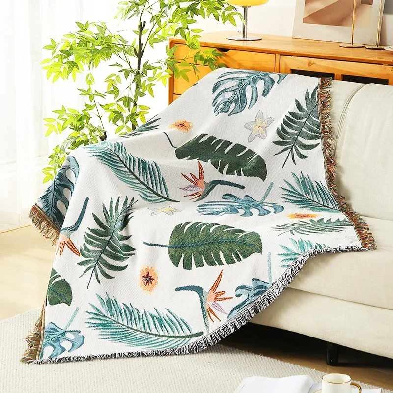 New Leisure and Picnics Great for Nap Time and Bedding Stylish Comfortable Illustrated Blanket for Camping Dropshipping