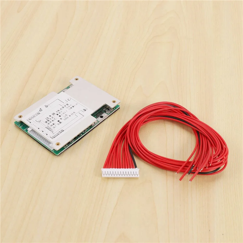 

FSTE-4X 13S 48V 30A Li- Lipolymer Battery Protection Board BMS PCB Board With Balance Heatsink For E-Bike Escooter