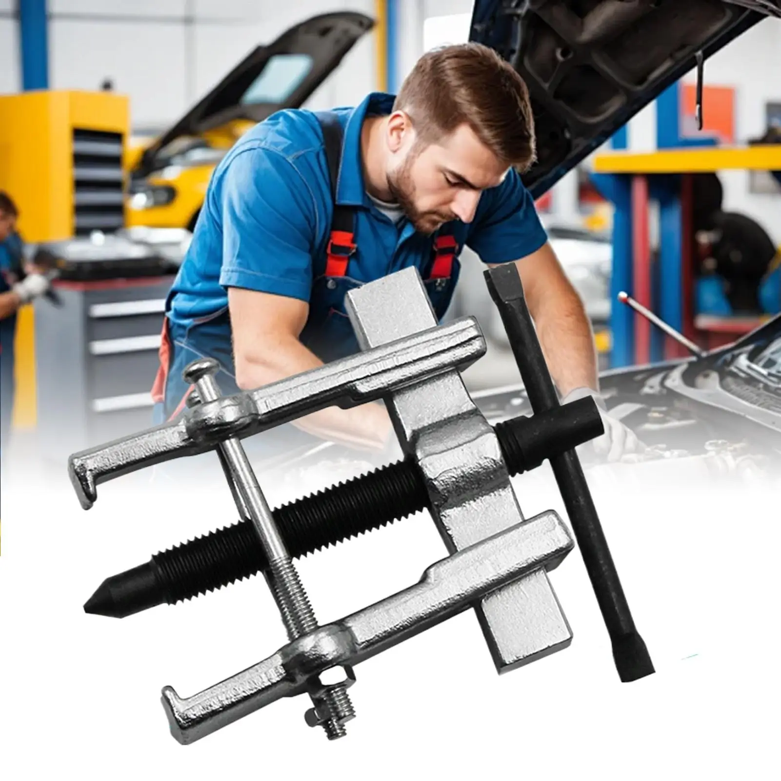 2-Jaw Puller Tool Adjustable Manual Gear Remover Tool Bearing Lifting Extractor For Vehicle Machine Maintenance Automotive