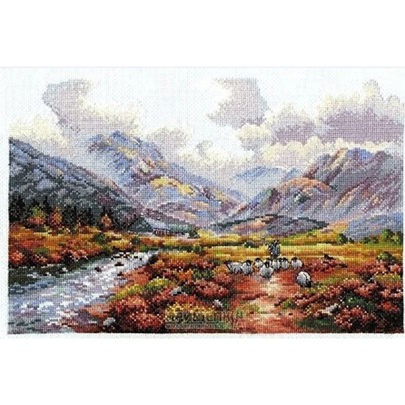 6500 Cross Stitch Kits Cross-stitch Kit Embroidery Threads For Embroidery Set Christmas Crafts For Adults Embroidery Needles DIY