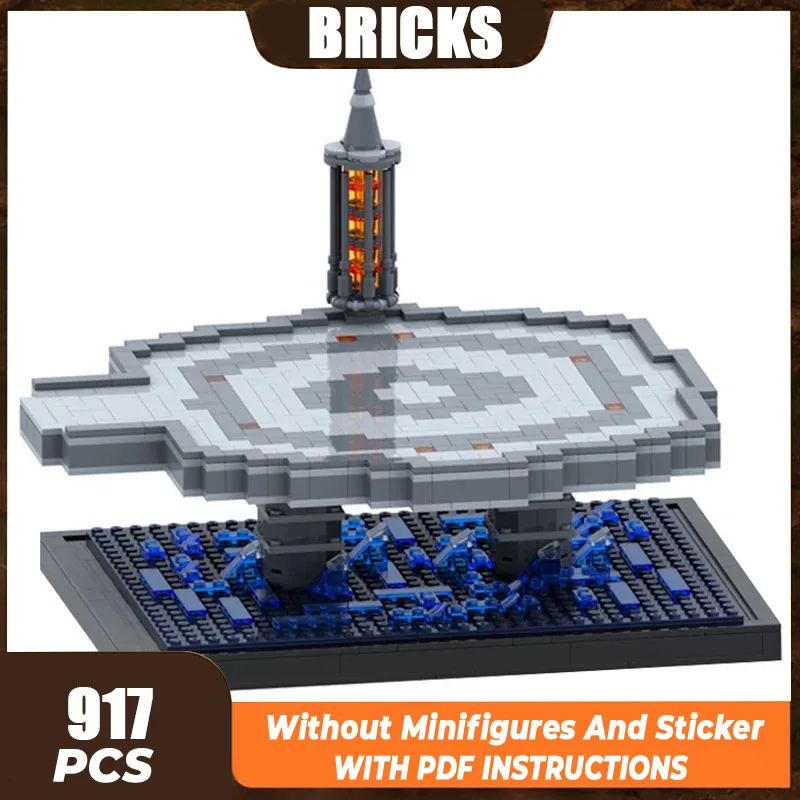 Star Moives Model Moc Building Bricks Space Fighter Landing Site Technology Modular Blocks Gift Christmas Toys DIY Sets Assembly