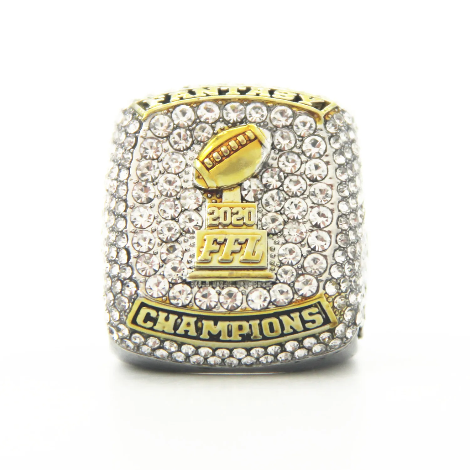 Bague de championnat de Football fantastique, prix trophée FFL MVP pour les Fans, cadeau Souvenir pour hommes, 2020