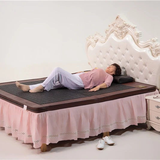 Red Light Therapy Full Body Pemf Mats With Far Infrared Heat Amethyst Tourmaline Jade Photon Mattress