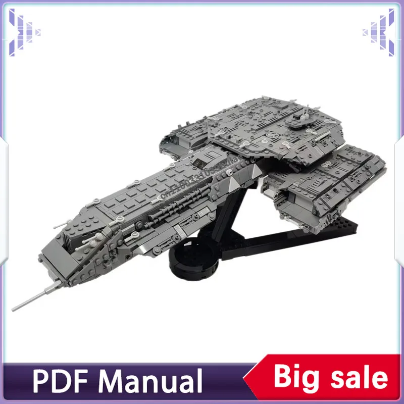 2258PCS Stargate BC-304 Daedalus Deep Space MOC-136473 Carrier-class Battle Cruiser Model Building Blocks Kit Toy Gift