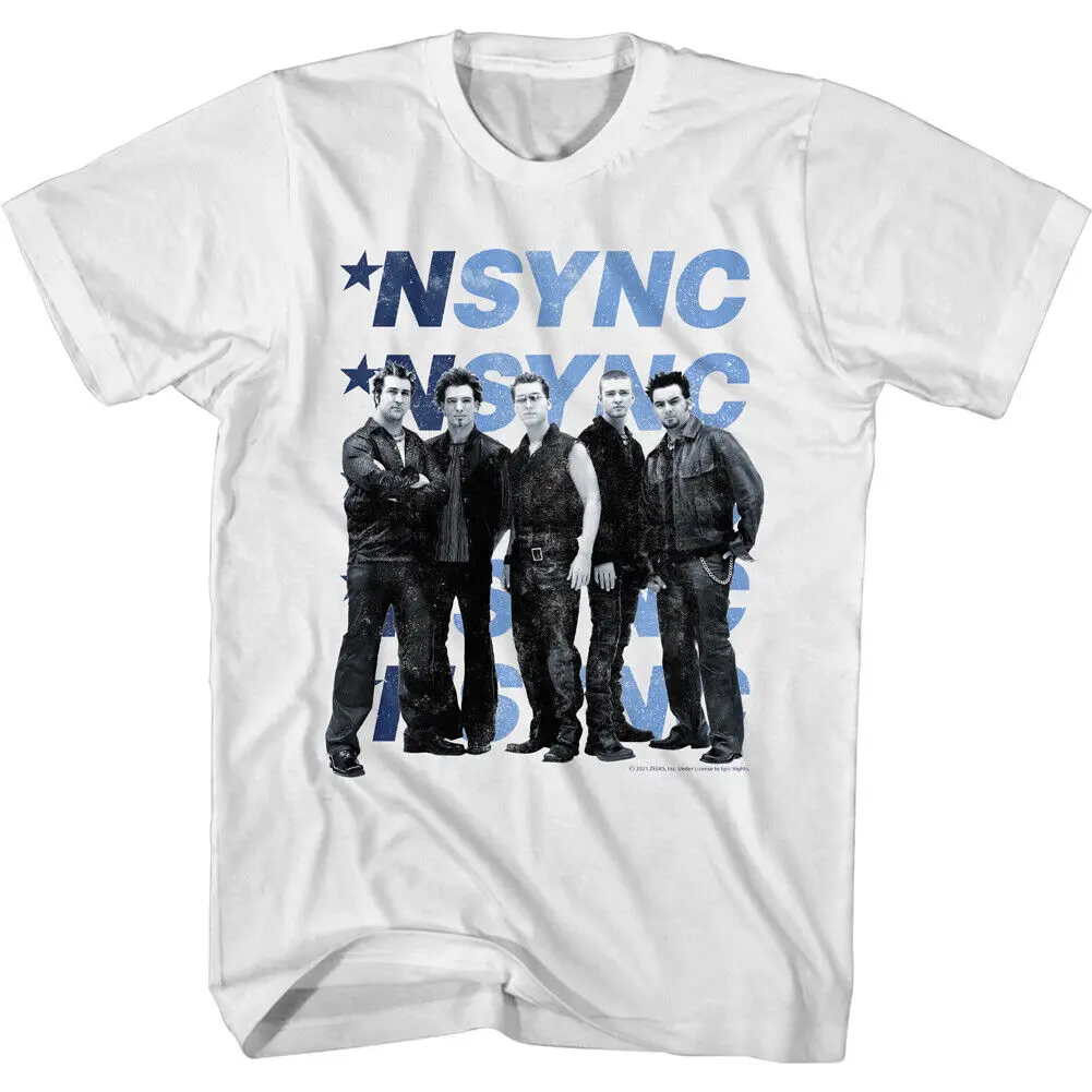 Nsync Band Logo Gone Men'S T Shirt Timberlake Chasez Fatone Bass Pop Music Album