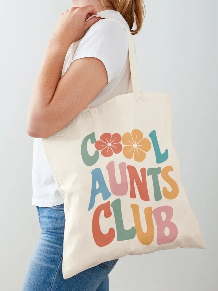 

Cool Aunts Club Gift for Aunt New Aunt Gift Tote Bag custom canvas bag tote bag university shopper woman sacs de shopping
