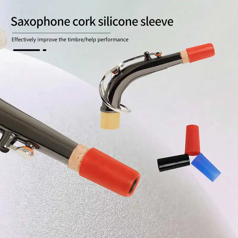 Saxophone Cork Silicone Cover Cork Silicone Sleeve Instead Of Cork Piece Musical Instrument Accessories