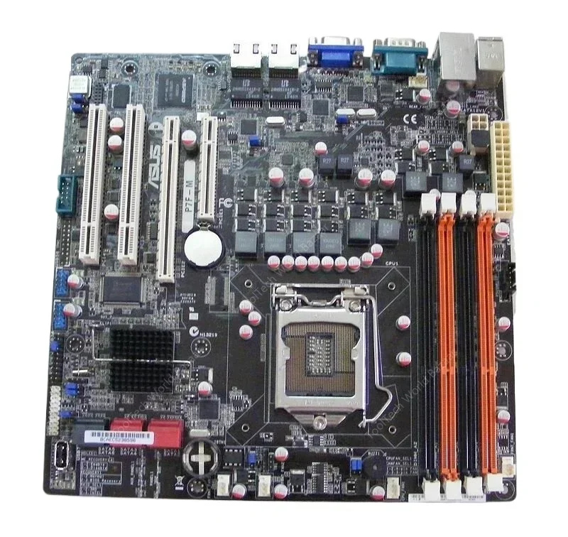 Original P7F-M intel3420 chip 1156 Xeon I3 I5 I7 ultra P55 main board