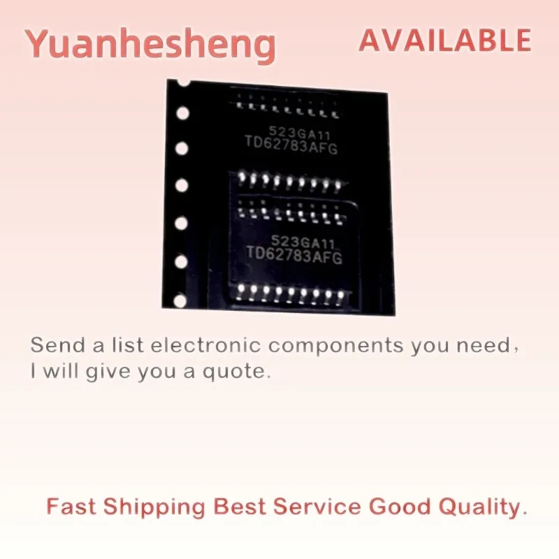 50Pcs/Lot TD62783AFG Driver Darlington Source 8CH SOP-18 IC In Stock