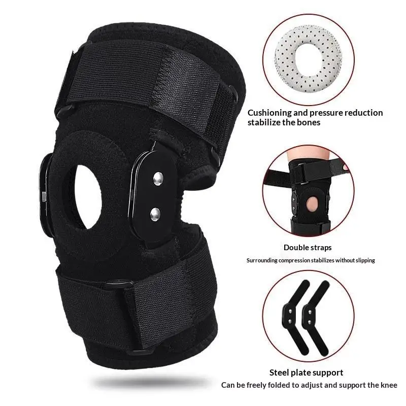Non-Slip Compression Knee Pad Joint Support Pain Relief Stabilizer for Old People Walking Climbing Stairs Use