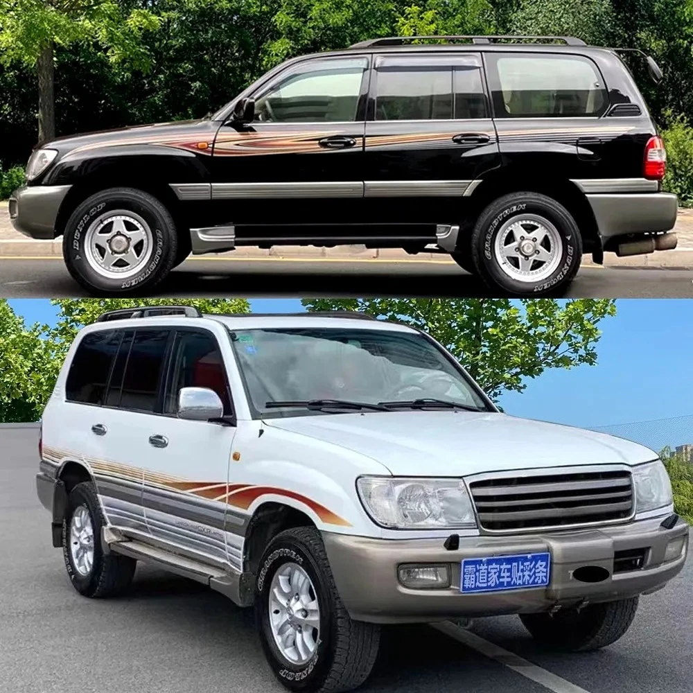 

Наклейка на автомобиль для Toyota Land Cruiser LC100 1998-2007: Декоративная модификация кузова, стильные виниловые наклейки и аксессуары