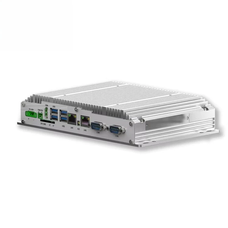 Industrial Fanless Computer Rs485 Pc Din Rail Automation Controller 4G 128G EtherCAT 3855U  Codesys Double Core Box PC