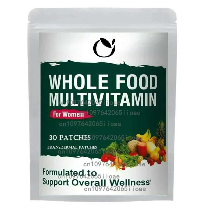 

30 Patches Women's Multivitamin Transdermal Patch, Containing Vitamins A, C, D, E and Zinc