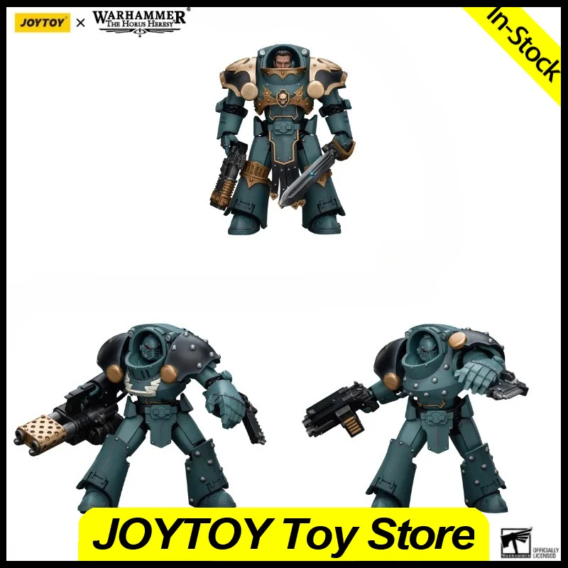 

In Stock JOYTOY Action Figures 1/18 Warhammer The Horus Heres 30K Sons Of Horus Tartaros Terminator Squad Anime Model Toys Gifts