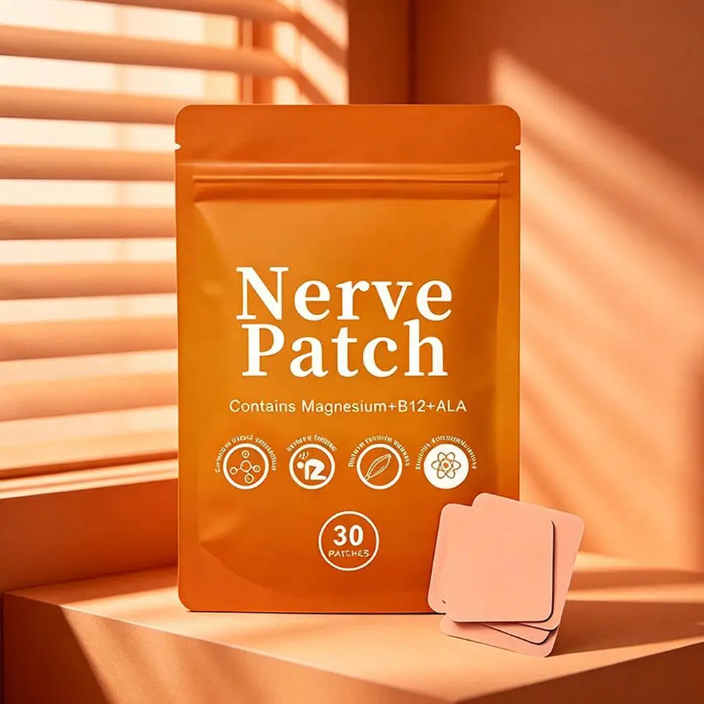Neural Soothing Patch - Herbal Care Patch Comforts the Body Ensures Stable Restful Sleep Lightweight Herbal Ingredients Patch image 2
