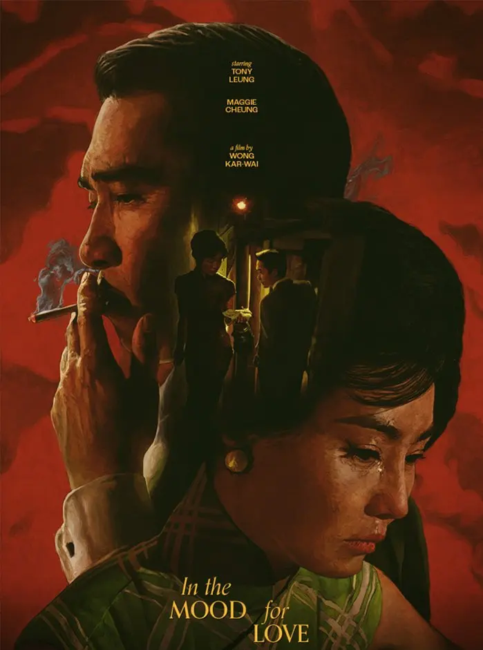 Kar Wai Wong film In the Mood for Love Poster Wall Art Home Decor