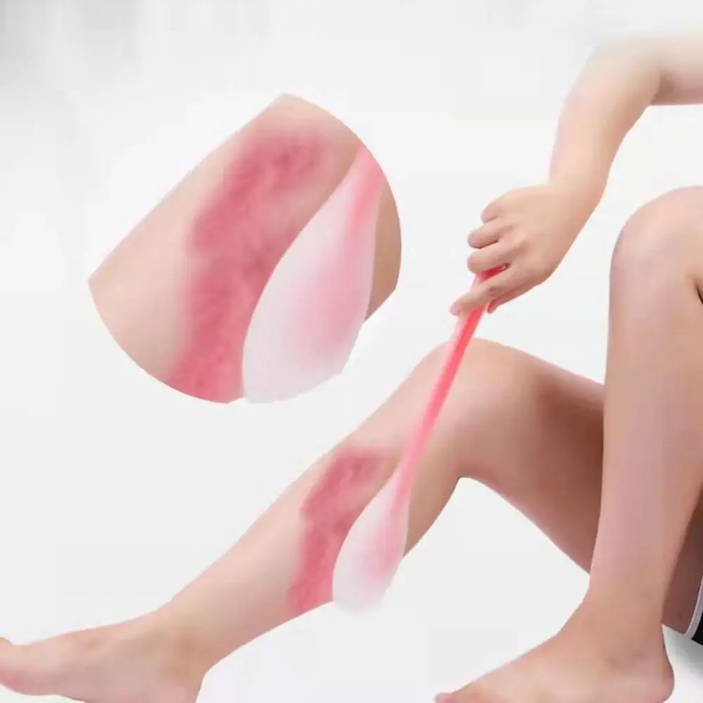 سيليكون الاسترخاء الجسم مدلك غوا شا عصا تدليك ميريديان فوز عصا الرعاية الصحية أداة النخيل فوز حمى عصا