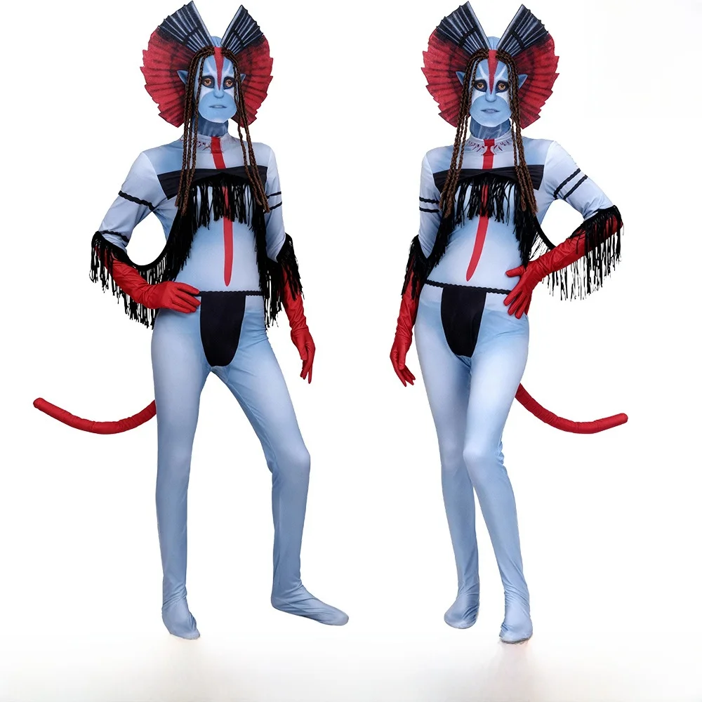 

New Avatar 3 Fire And Ashes Cosplay Costume Children's Volcano Goddess Performance Stage Costume Halloween Ethnic National Co...