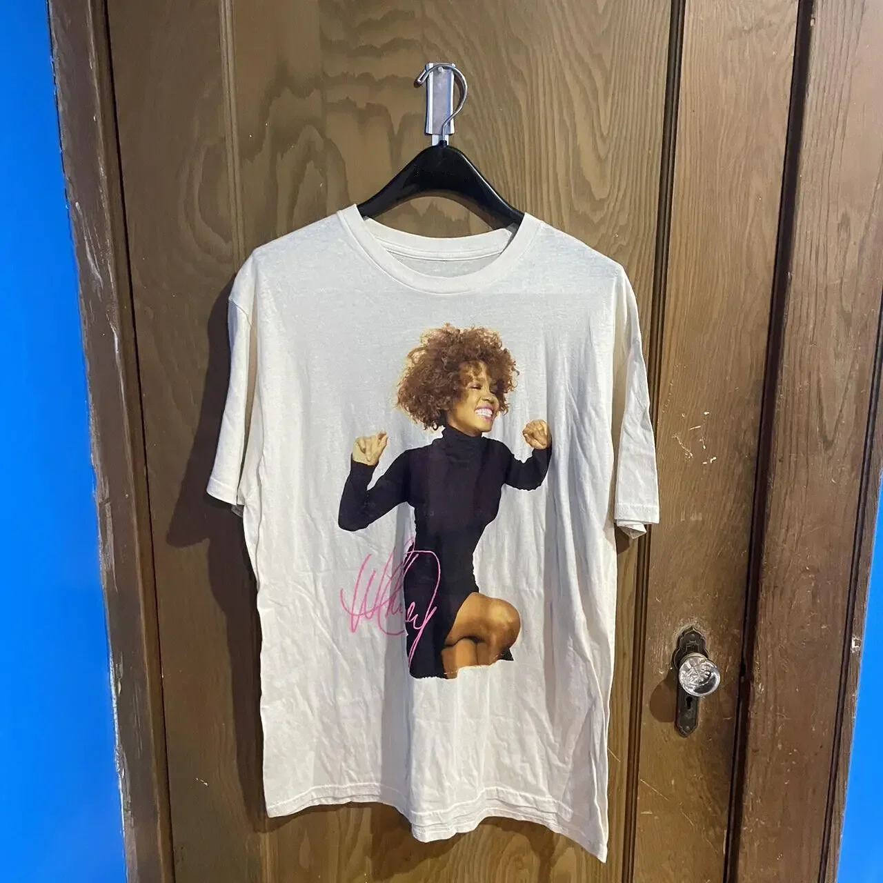 Whitney Houston White Color Cotton Size S To 4XL Shirt Unisex PP344