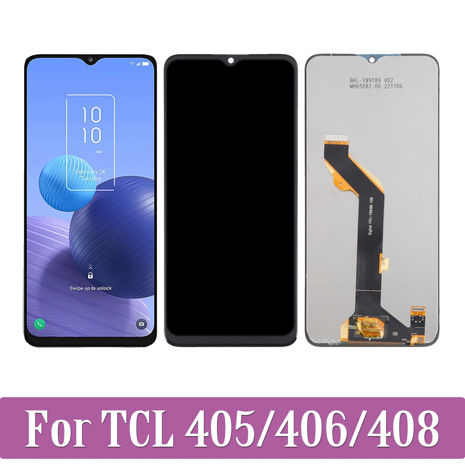 

Для ЖК-дисплея TCL 408 405 406 T506D T507D1 T507A T507U T507U1 T507J