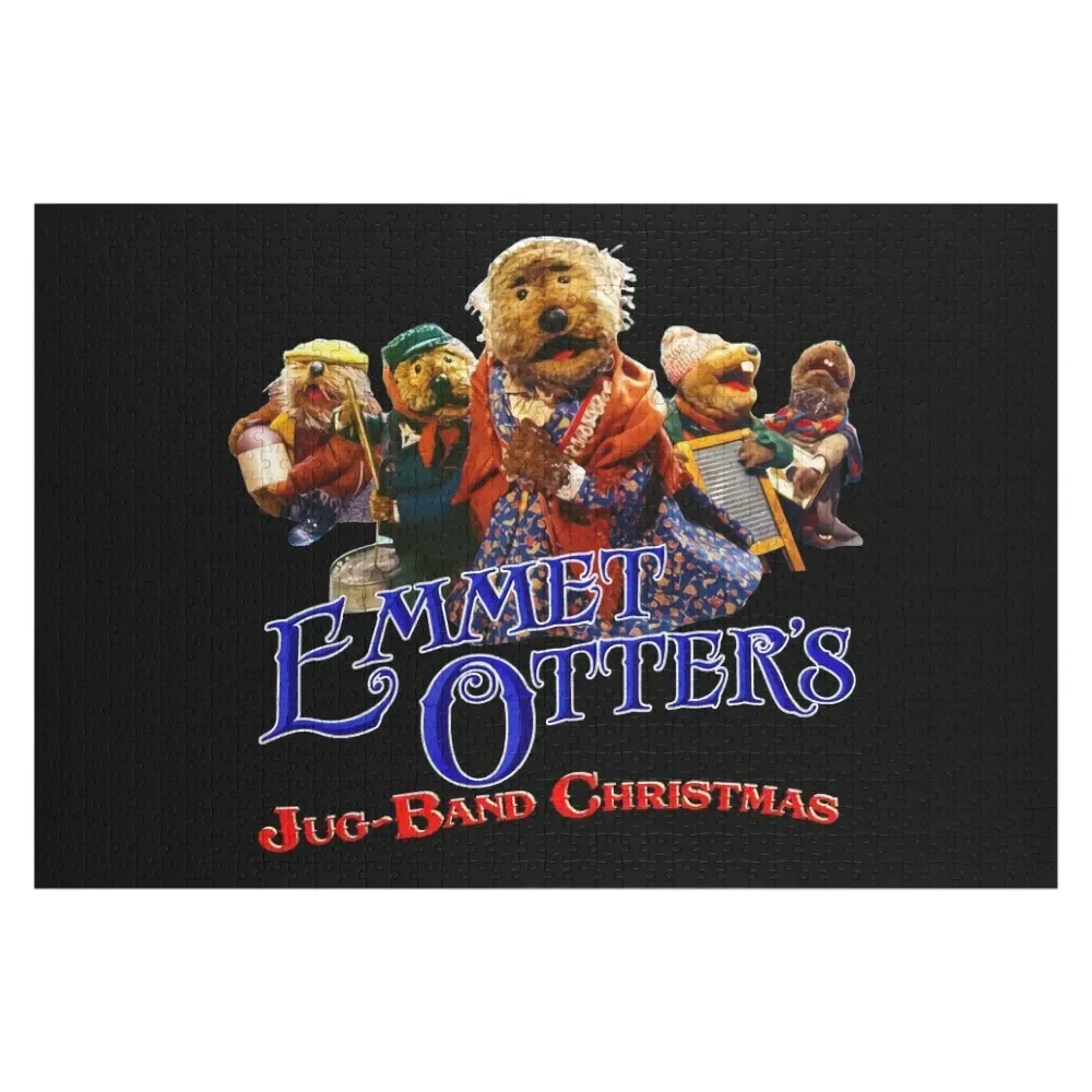 Emmet-otter, emmet otter jug band christmas, emmet otters jug band christmas, otter lover, otters, otter Jigsaw Puzzle