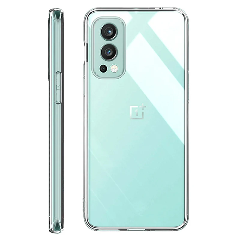 حافظة هاتف شفافة رفيعة للغاية لهاتف Oneplus Nord 2T N100 N20 SE N200 N30 N300 CE 2 3 4 Lite غطاء مقاوم للصدمات من السيليكون الناعم
