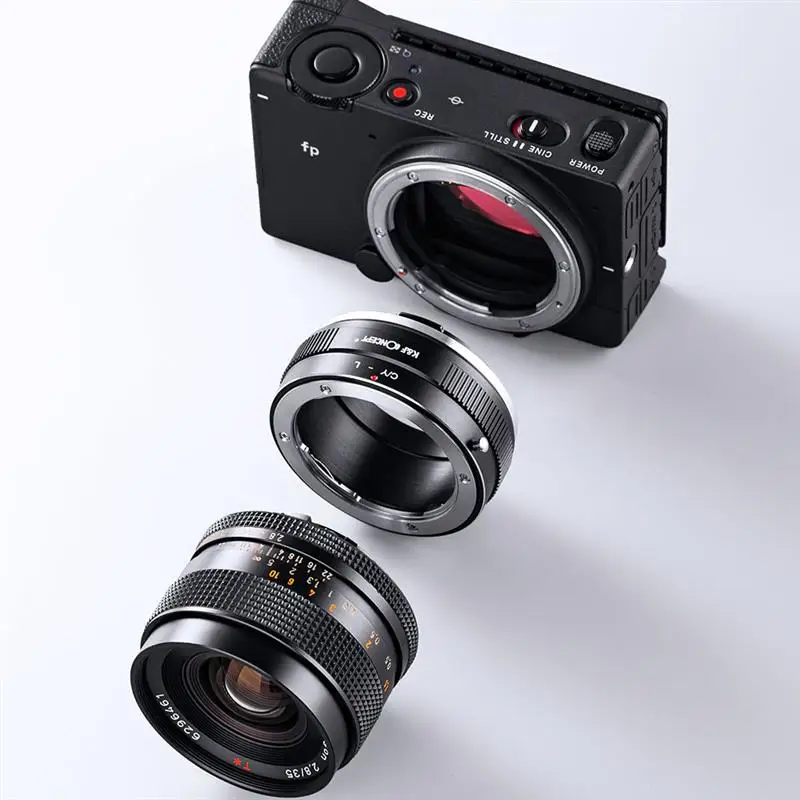 K&F CONCEPT C/Y-L YC CY Lens to L Mount Adapter Ring for Contax Yasika YC CY lens to Sigma Leica Panasonic L mount Camera