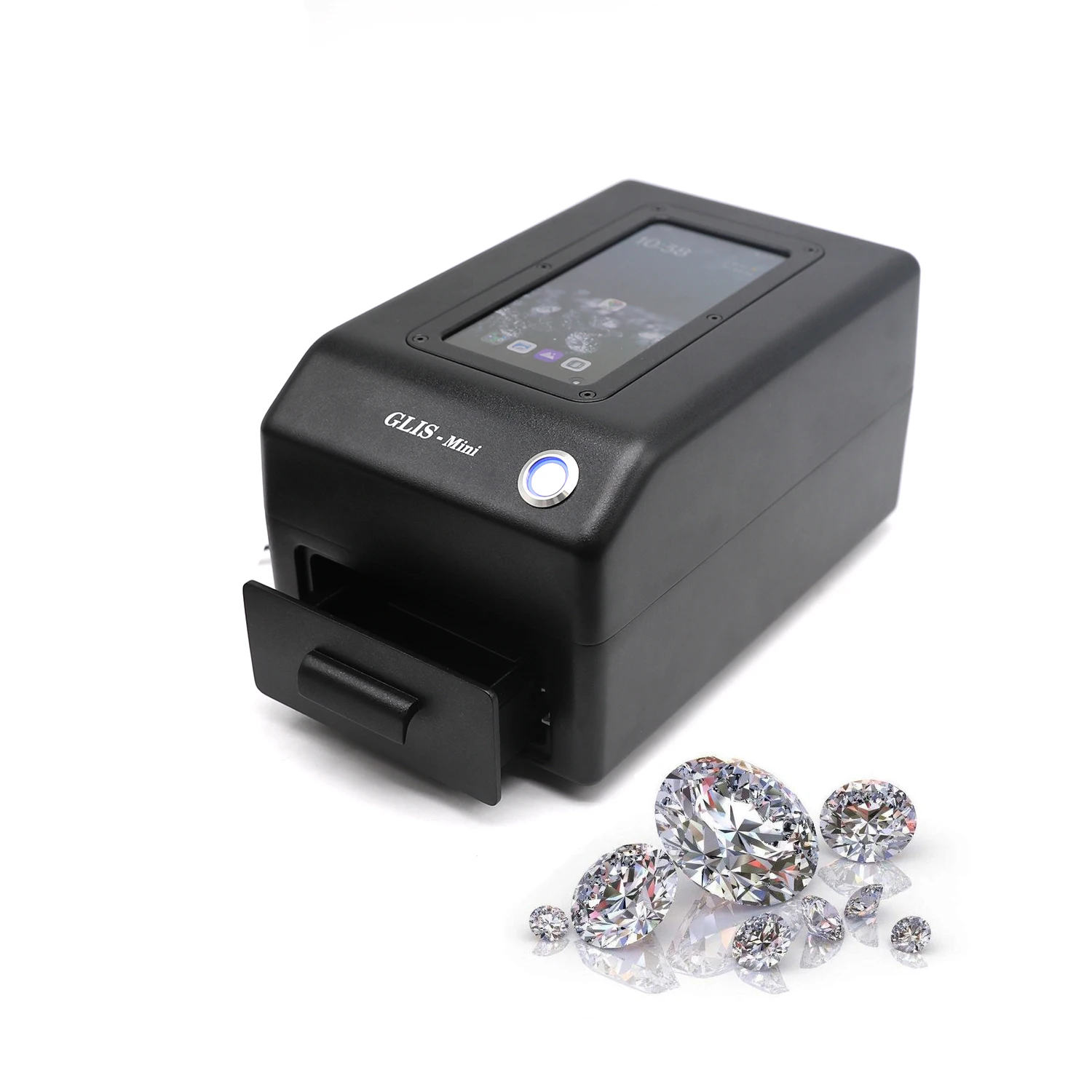 MINI Professional High Accuracy Diamond Tester Gemstone Gem Selector Diamond Testing Mini Gem Luminous Imaging System