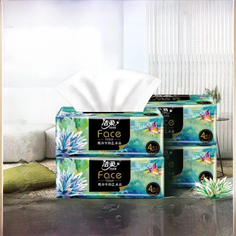 

Утолщенная художественная бумага для рисования маслом 88vip280, экономичная большая упаковка, бытовая туалетная бумага, салфетки