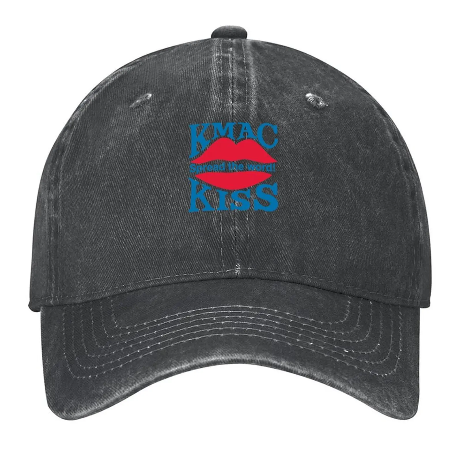 

Kmac Kiss Spread Baseball Cap Sunscreen Trucker Cap custom Hat men's big size hat For Men Women's