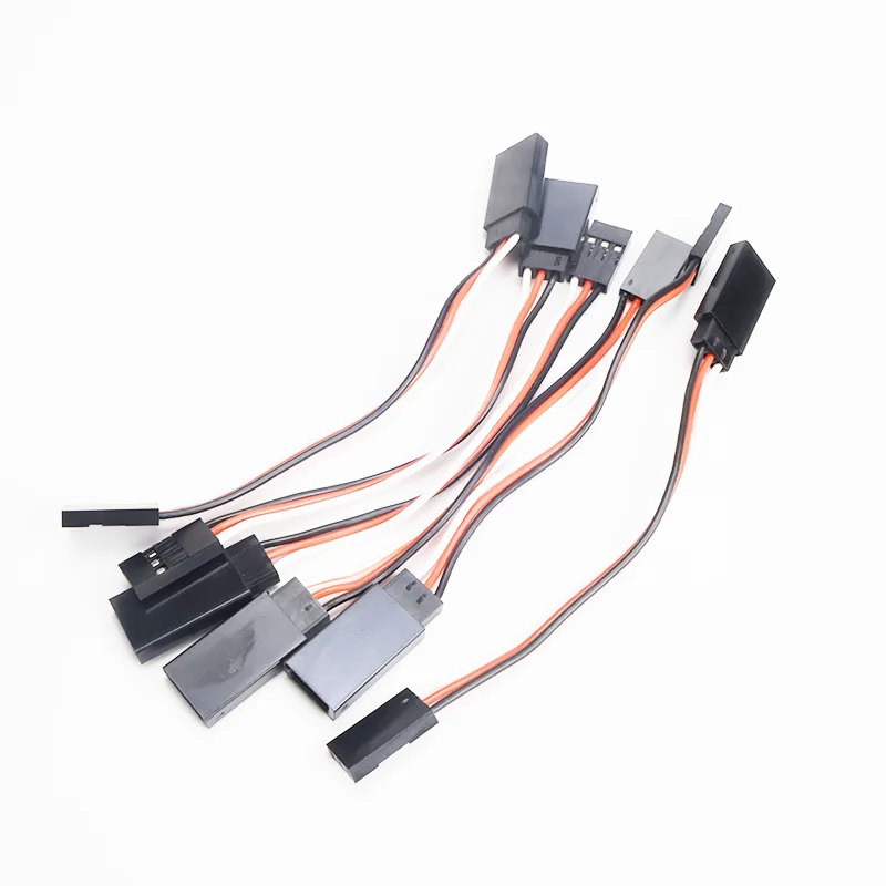 7 pz 100mm 150MM 200MM 300MM 500MM 600MM 900MM 1000MM Servo Cavo di Prolunga per Rc Elicottero Rc Drone Espandere