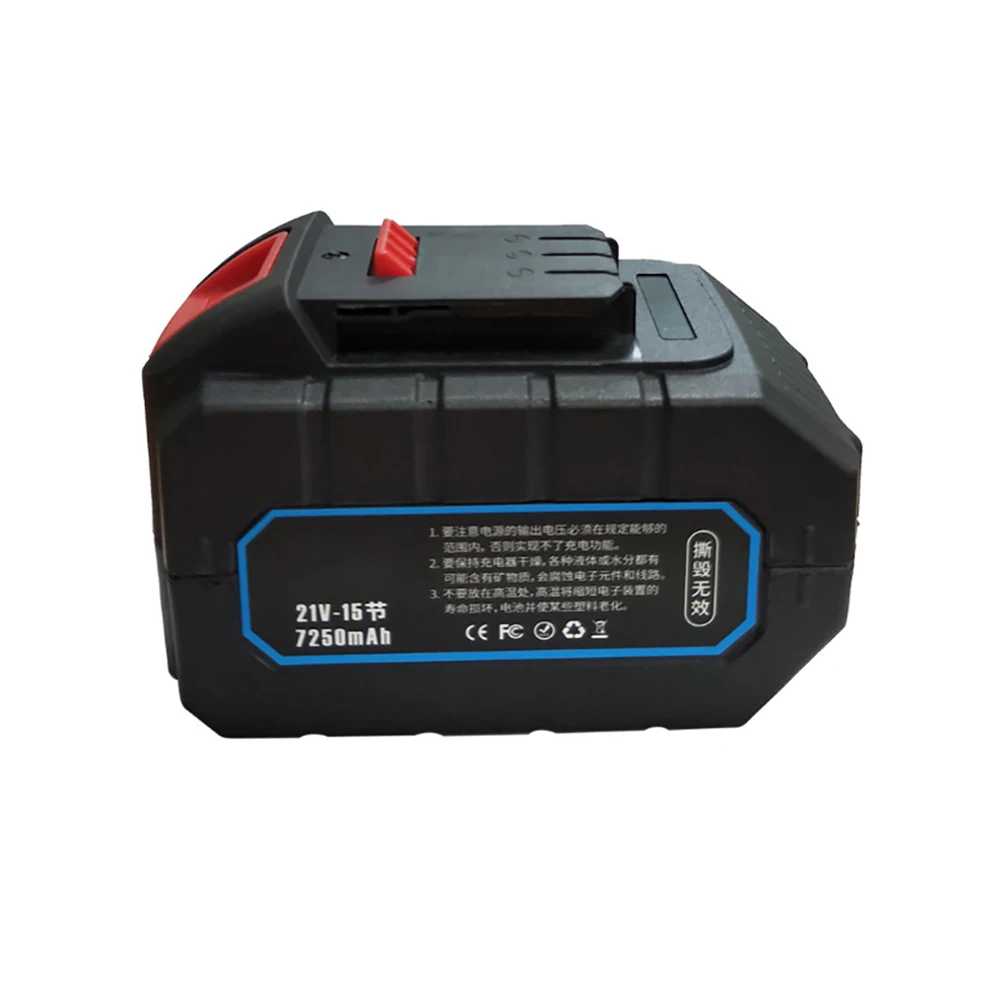 21V 7500mAh Electric Screwdriver Rechargeable Lithium Battery For Electric impact wrench Screwdriver Power Tools