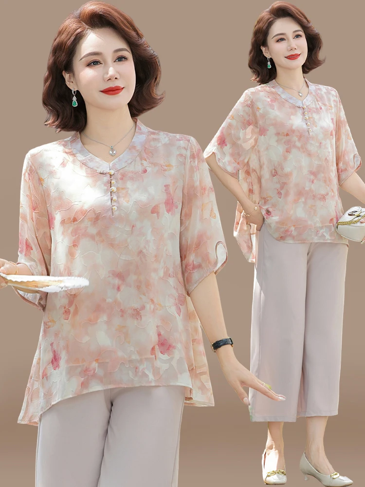 completo-estivo-alla-moda-per-mamme-set-camicia-a-maniche-corte-e-gonna-in-misto-poliestere-per-donne-di-mezza-eta-elegante-e-di-tendenza