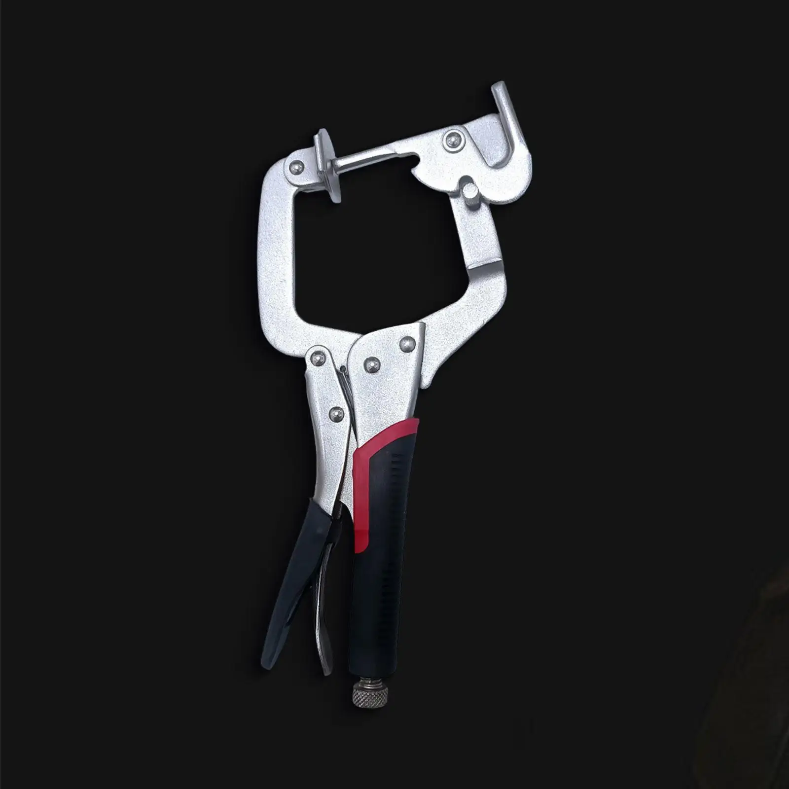 Metal Face Clamp Two Ways Fixing Pocket Hole Clamp Corner Clamp for Metal Working Jointing Welding Furniture Making Construction
