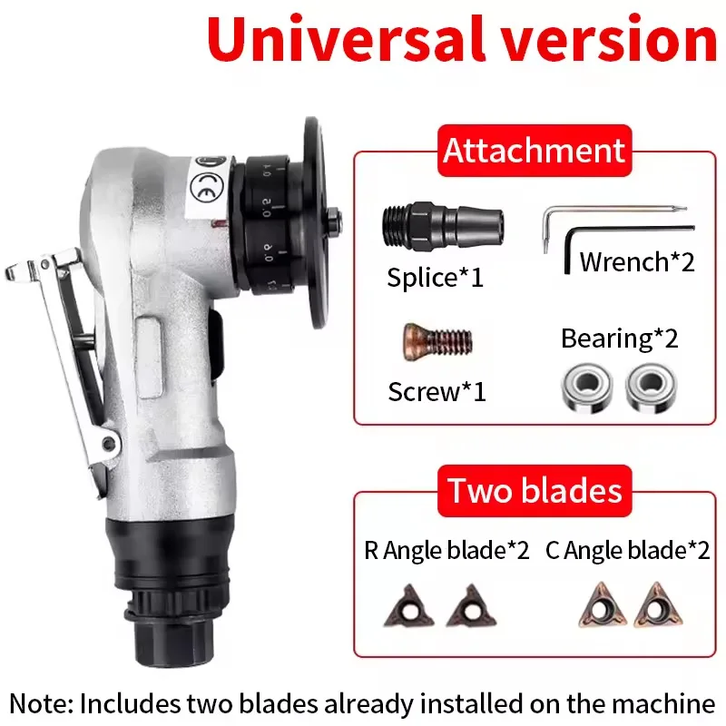 الأثاث المعدني النجارة حافة التشذيب وإزالة الأزيز R الزاوية C الزاوية 45 قوس آلة الشطب الهوائية الصغيرة المحمولة #6