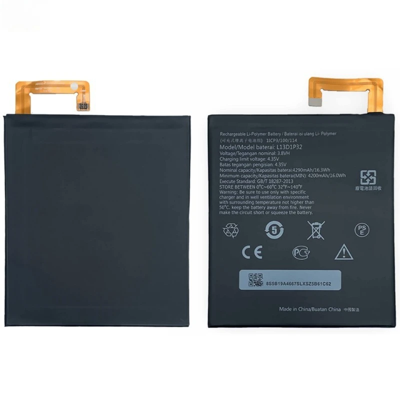 High Quality Tablet Battery L13D1P32 3.8V 4290mAh for LENOVO TAB IDEAPAD 8
