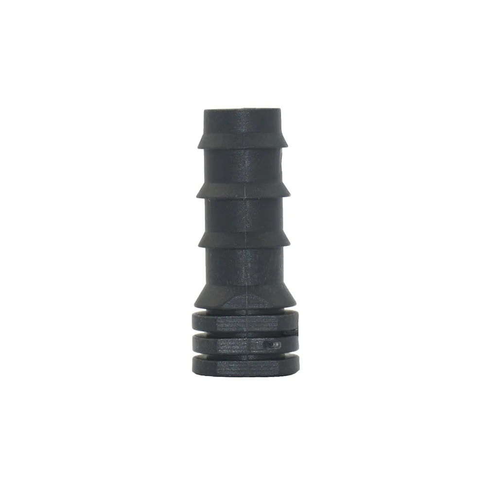 Plastic Hose Barb Connectors 16/20/25mm Pe Tube Tee Elbow Cross End Plug Reducing Coupler Drip Irrigation Fitting 1/2 3/4 1\