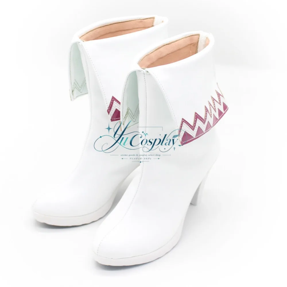 Costume Fina Cosplay Shoes Custom Made for Christmas Festival Stage Event and Photography